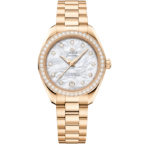 Seamaster Aqua Terra 150M 30&nbsp;mm, Moonshine&trade; gold on Moonshine&trade; gold - 22055302055001