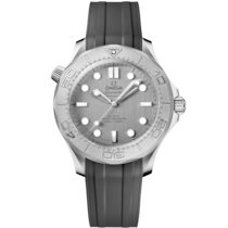 Seamaster Diver 300M 42&nbsp;mm, acier sur bracelet caoutchouc - 21032422006002