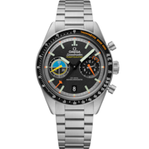 Speedmaster Pilot 40.85&nbsp;mm, steel on steel - 33210415101002